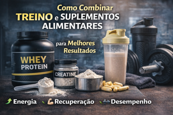 Treino e suplementos para resultados melhores